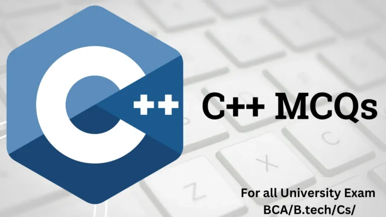 C++ mcq